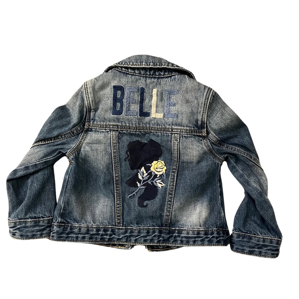 Baby Gap x Disney Jean Jacket with Belle 🌹
